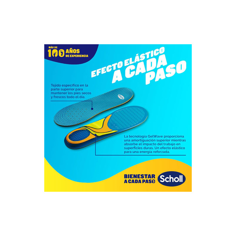 Scholl Gel Activ Uso Diario Plantilla Mujer Talla 35.5-40.5