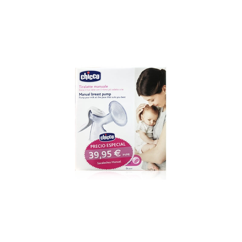 Chicco Natural Feeling Sacaleche Manual Silicona 0m+