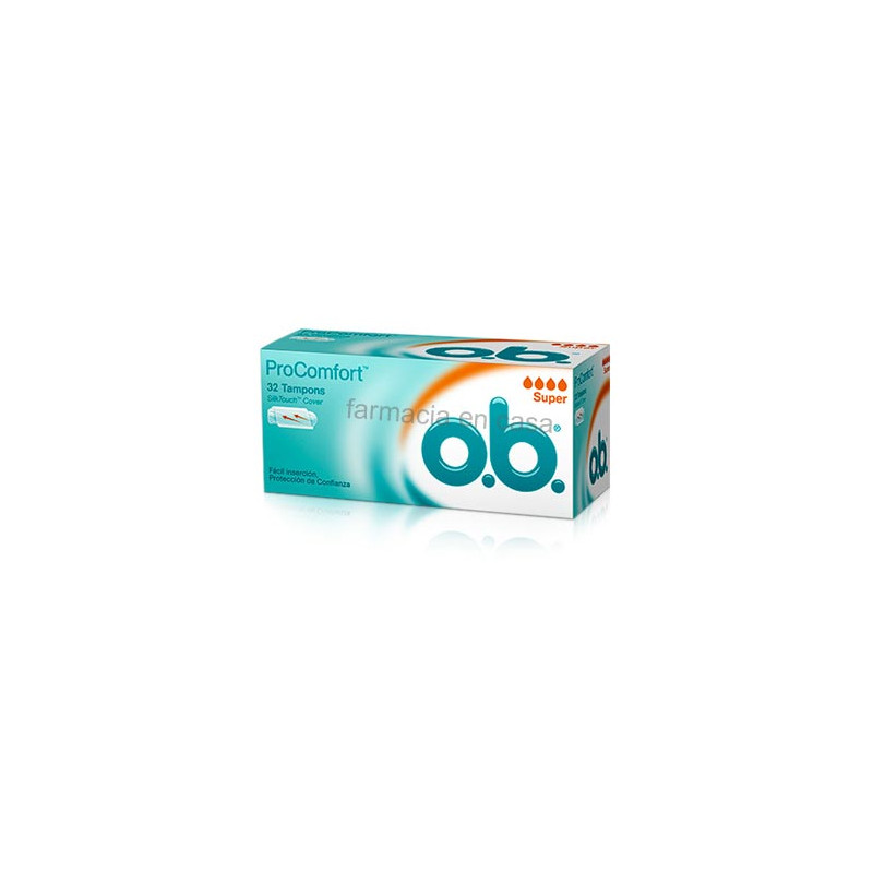 O.B. Procomfort super tampon 32uds