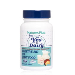 Natures Plus Say Yes To Dairy Lactasa 50 Comp. Masticables