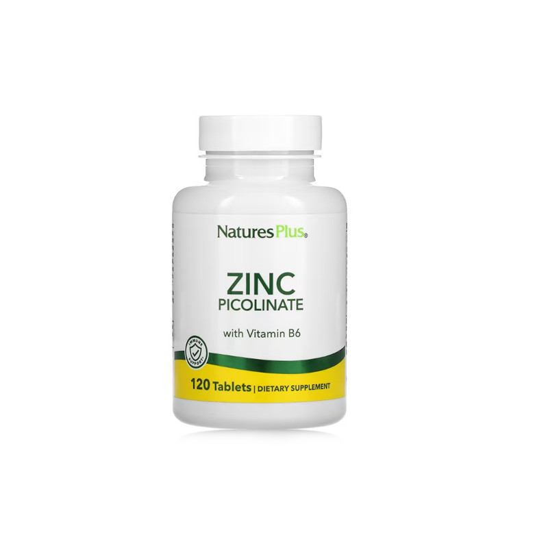 Natures Plus Zinc Di-Picolinate 120 Comprimidos