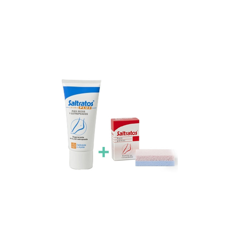 Saltratos Tratamiento pies muy secos con durezas 50ml + pedipomez