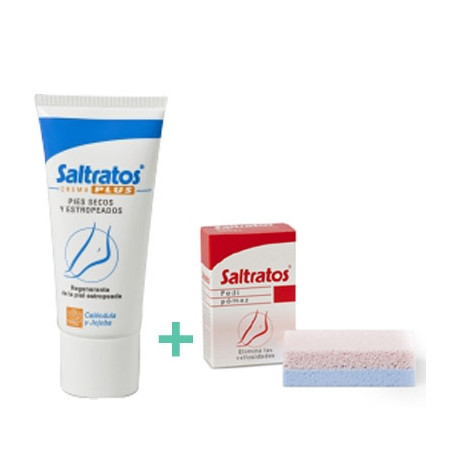 Saltratos Tratamiento pies muy secos con durezas 50ml + pedipomez
