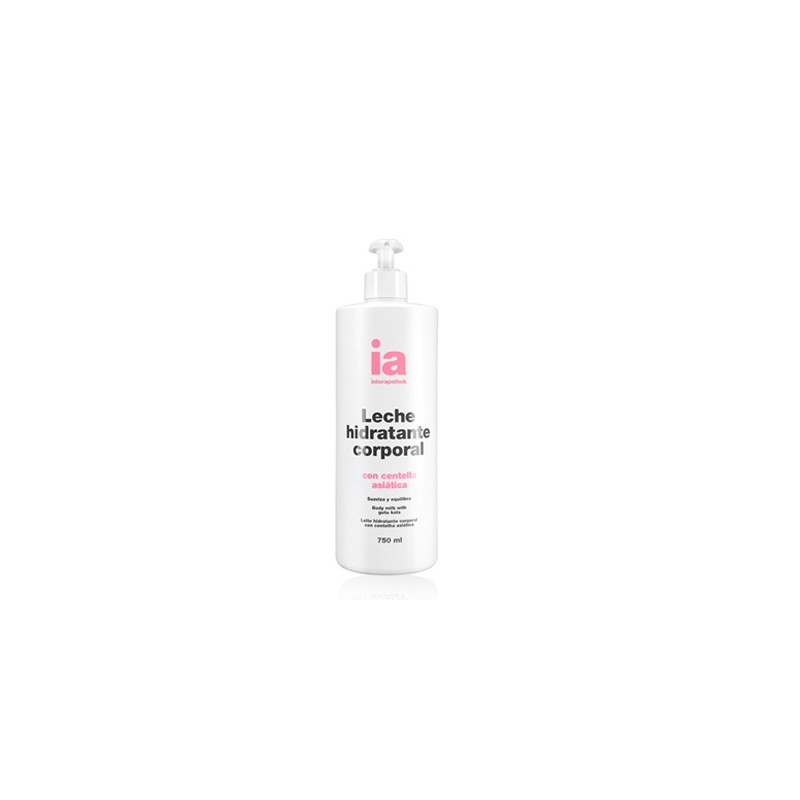 Interapothek Leche hidratante corporal centella asiatica 750ml