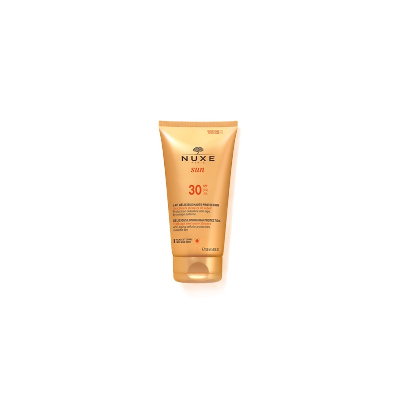 Nuxe Sun Leche Deliciosa Rostro y Cuerpo Spf 30 150ml