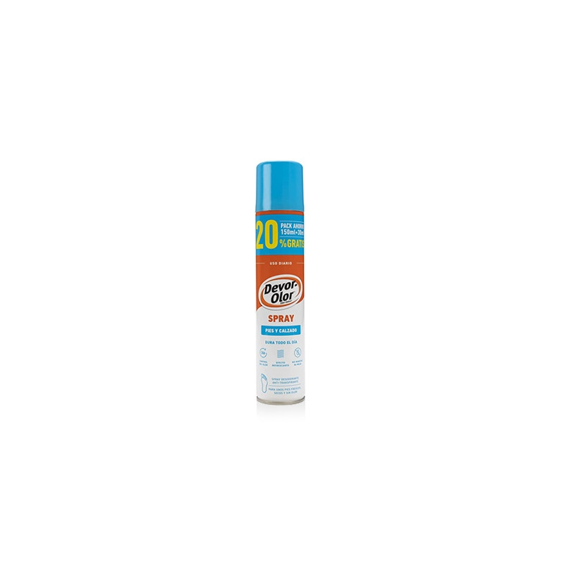 Devor Olor Desodorante Antitranspirante Pies Spray 150+30ml