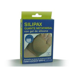 Silipax guante metatarsal con gel de silicona t-1 35-39 2uds