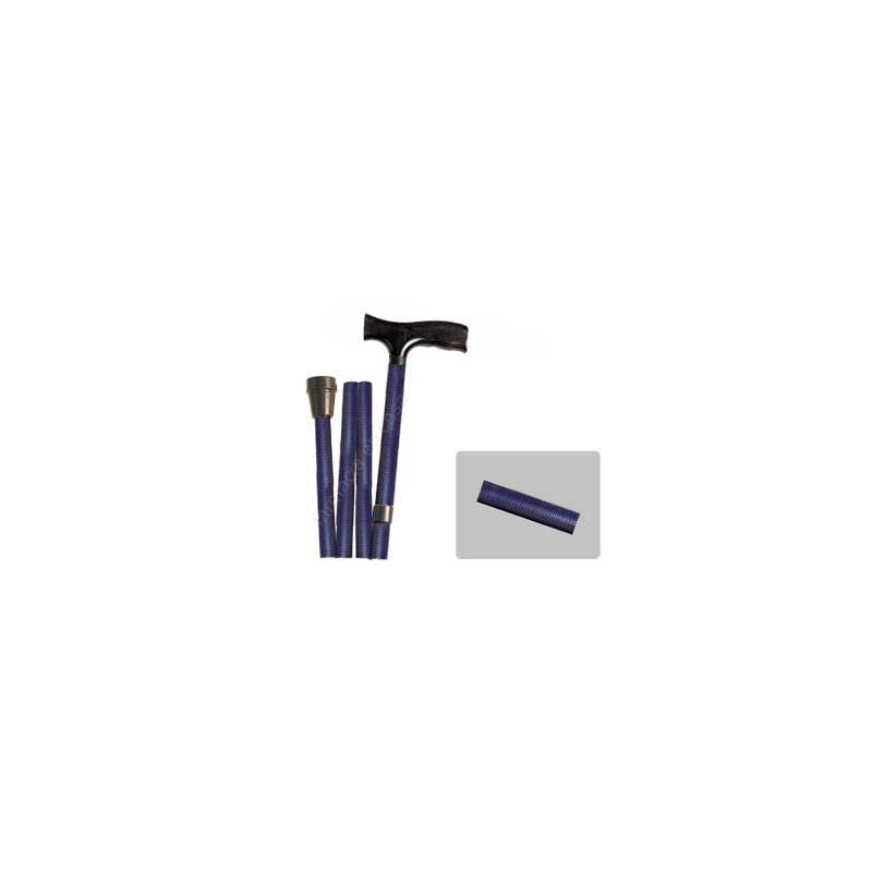 Baston fashion new york azul plegable aluminio ad 413/e