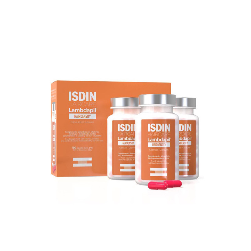 Isdin Lambdapil Hairdensity Volumen y Crecimiento Cabello 180Caps
