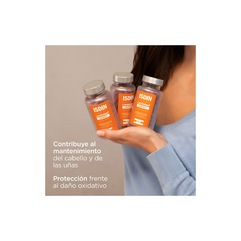 Isdin Lambdapil Hairdensity Volumen y Crecimiento Cabello 180Caps