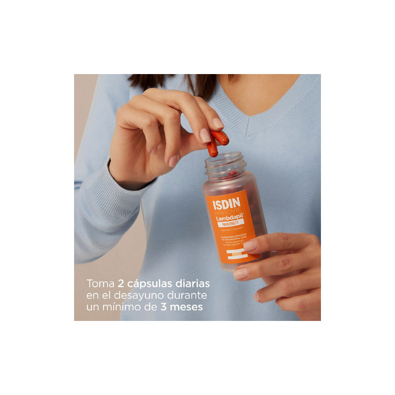 Isdin Lambdapil Hairdensity Volumen y Crecimiento Cabello 180Caps