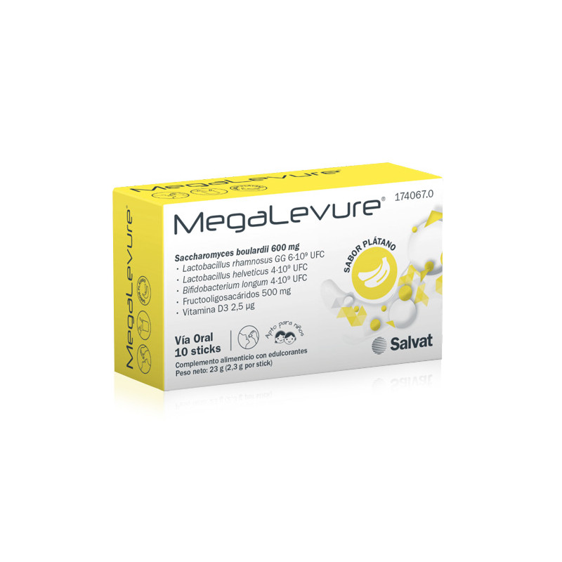 Megalevure Probiotico 10 Sobres