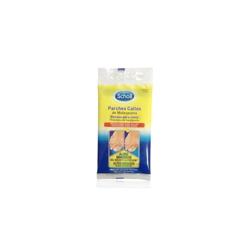 Scholl Callos Molespuma Escudo 9 Parches
