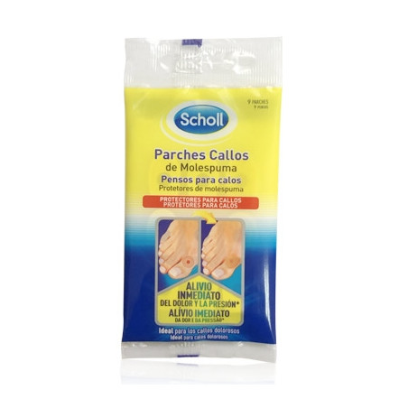 Scholl Callos Molespuma Escudo 9 Parches