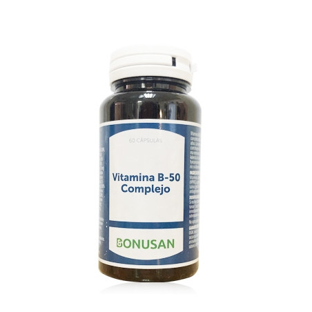 Bonusan Vitamina B-50 Complejo 60 Capsulas
