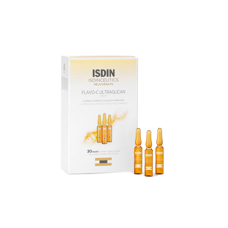Isdinceutics Flavo-C Ultraglican Serum Antioxidante Dia 30 Amp
