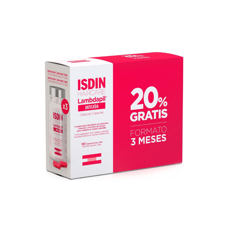 Isdin Lambdapil Anticaida 180 Capsulas