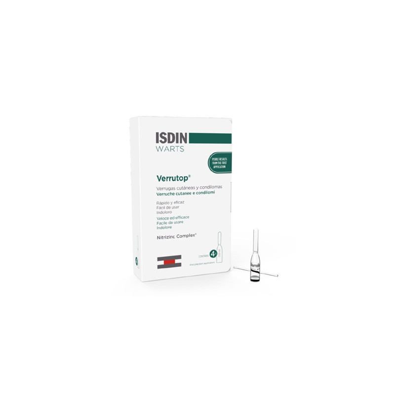 Isdin Warts Verrutop Tratamiento Verrugas Ampollas 4 Uds