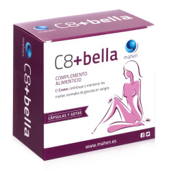 C-8 Mas Bella Pack 90 Capsulas + Gotas 50ml