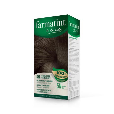 Farmatint 5n castaño claro gel 150ml