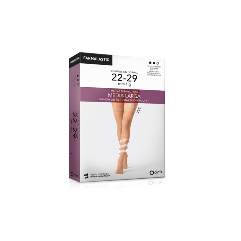 Farmalastic Media Larga Blonda Camel T/EG