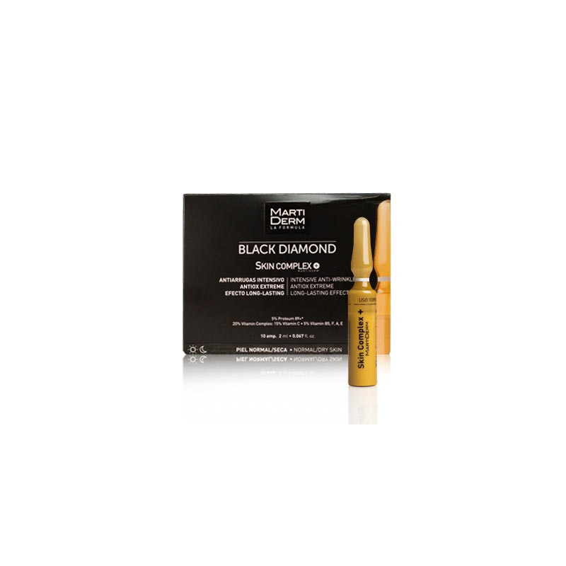 Martiderm Black diamond skin complex ampollas antiedad 10 uds