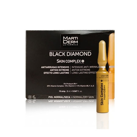 Martiderm Black diamond skin complex ampollas antiedad 10 uds