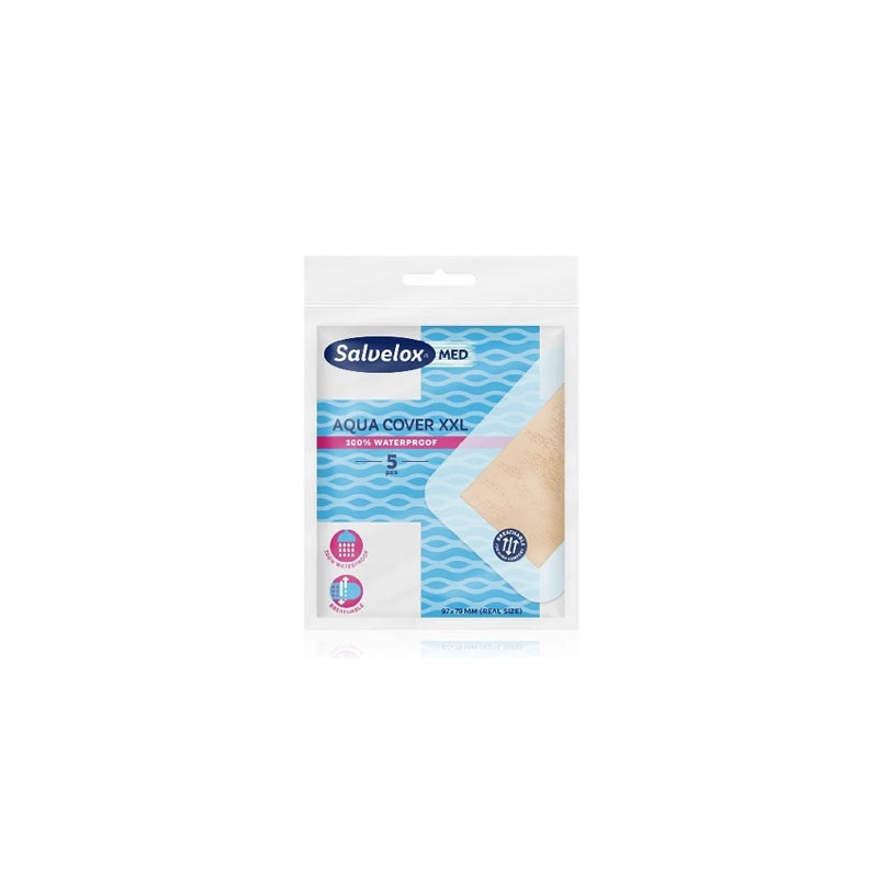 Salvelox Med Aqua Cover XXL Aposito Adhesivo 5 Uds