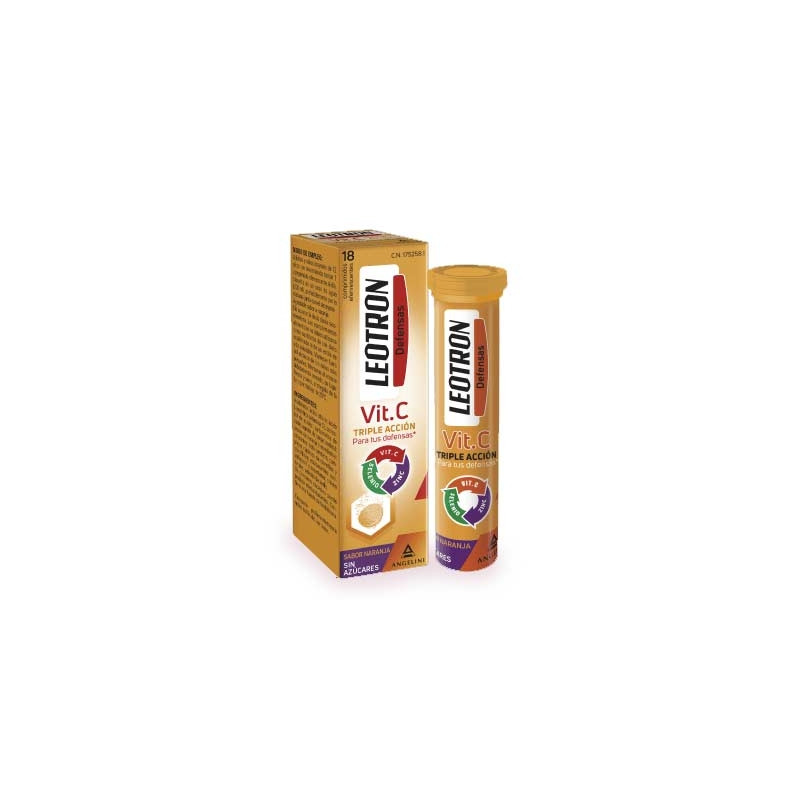 Angelini Leotron Vit C 18 Comprimidos Efervescentes