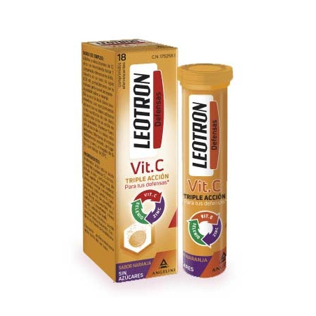 Angelini Leotron Vit C 18 Comprimidos Efervescentes