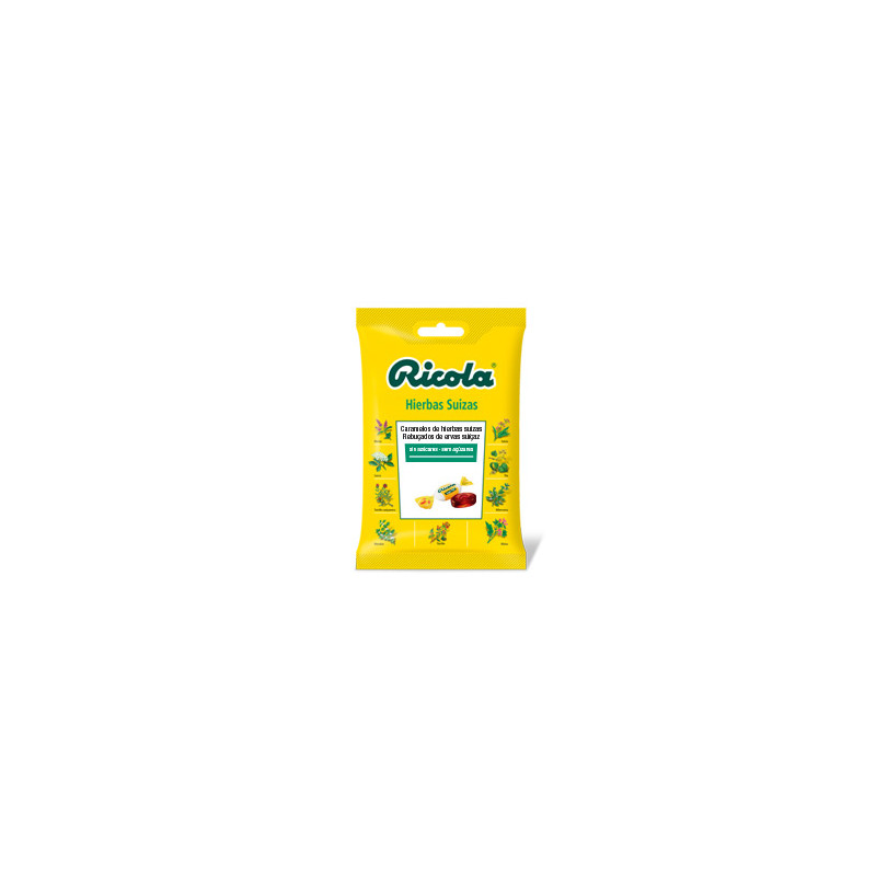 Ricola Caramelos hierbas suizas sin azúcar 70gr