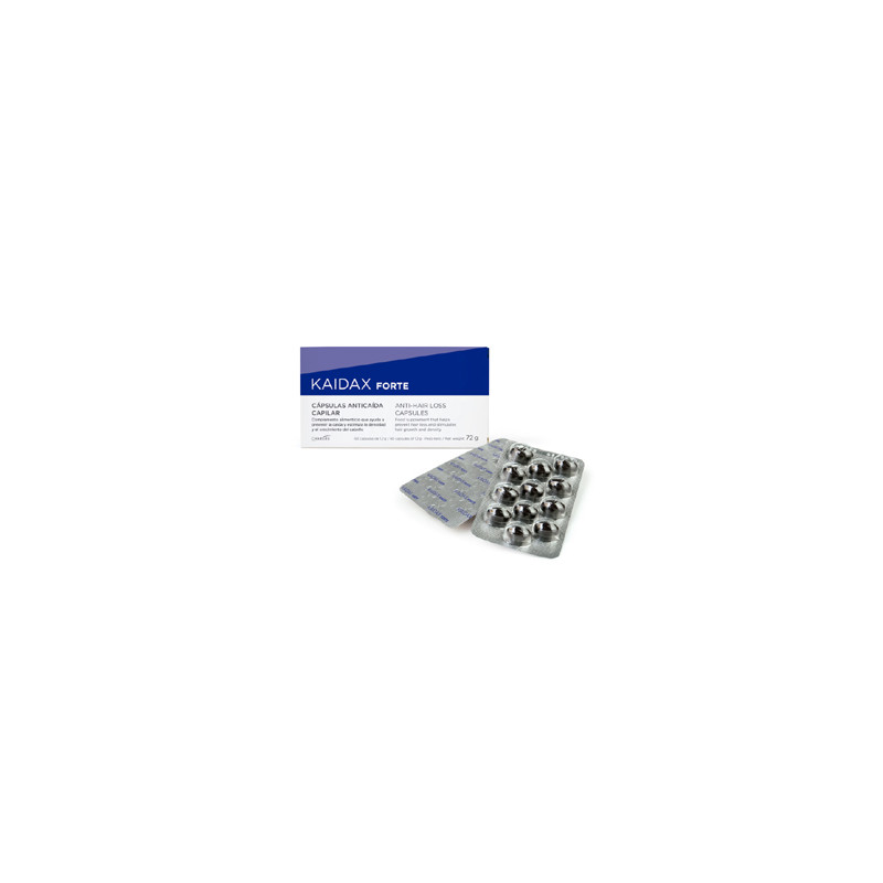 Kaidax Forte anticaída capilar 60 cápsulas