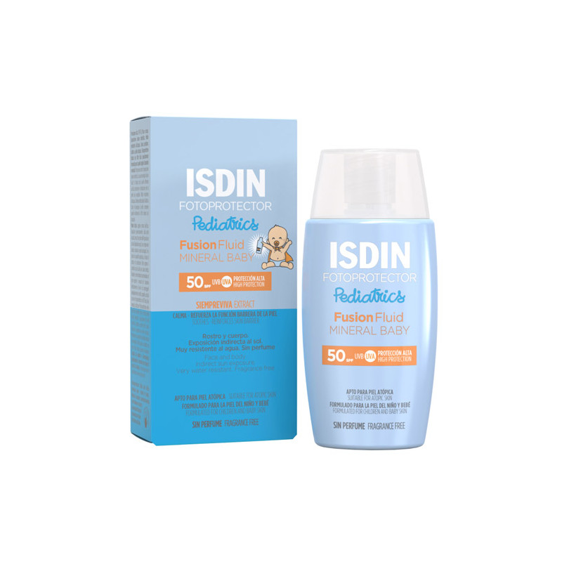 Isdin Fotoprotector Pediatrics Fusion Fluid Mineral Spf50 50ml