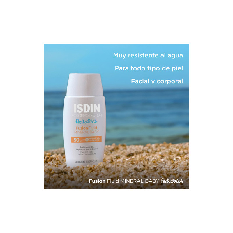 Isdin Fotoprotector Pediatrics Fusion Fluid Mineral Spf50 50ml
