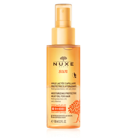 Nuxe Sun Aceite-Leche Capilar Protector Hidratante Spray 100ml