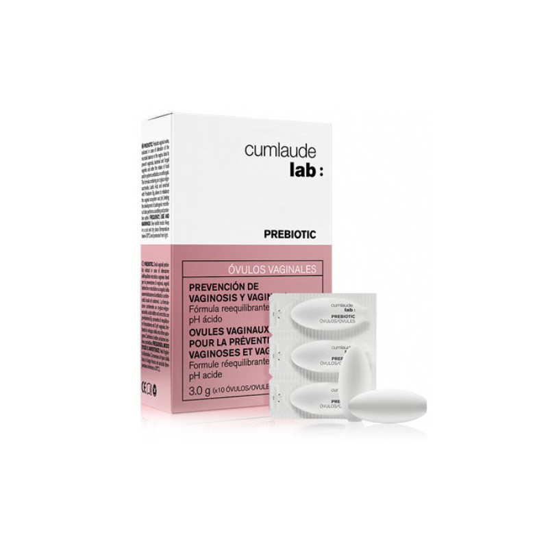 Cumlaude Lab Prebiotic Prevencion Vaginosis Ovulos Vaginales 10 uds