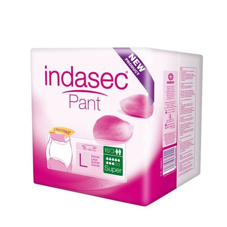 Indasec Pant Super T/Grande 10Uds