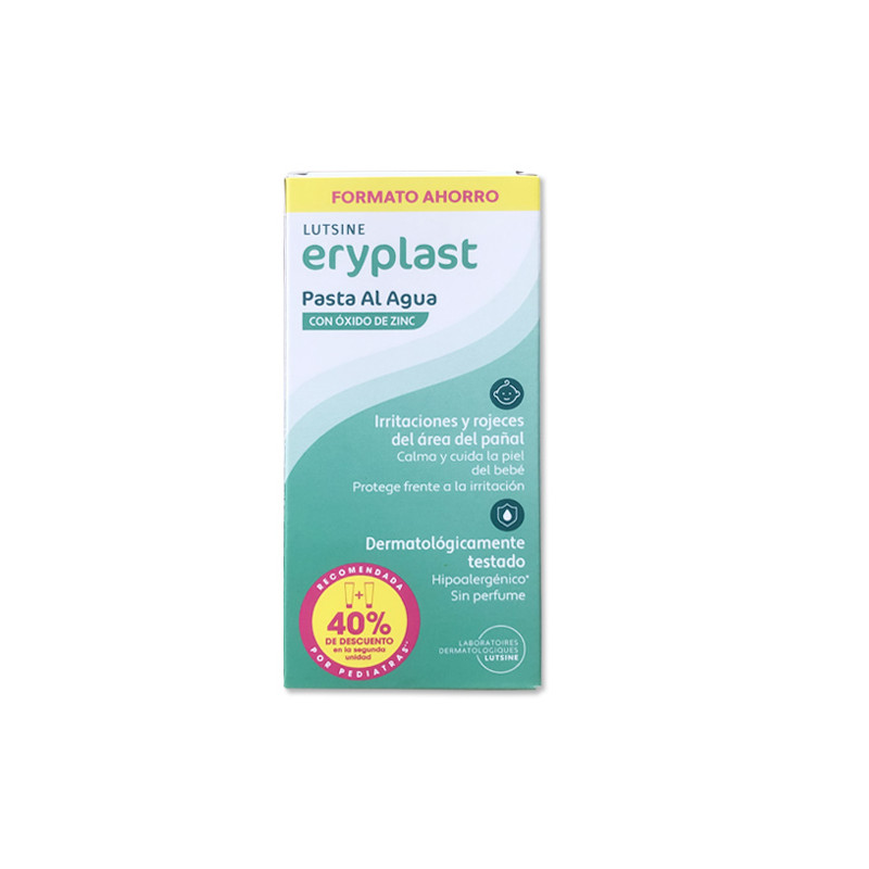 Lutsine Eryplast Pasta al Agua Duplo 2x125gr