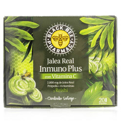 Black Bee Jalea Real Inmuno Plus con Vitamina C 20 Amp