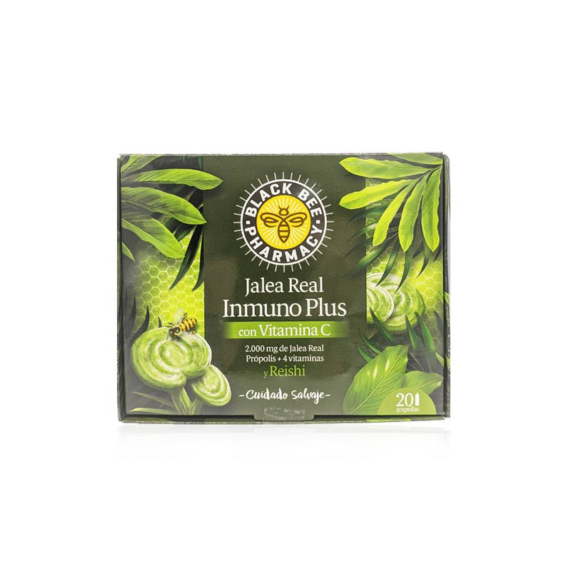 Black Bee Jalea Real Inmuno Plus con Vitamina C 20 Amp
