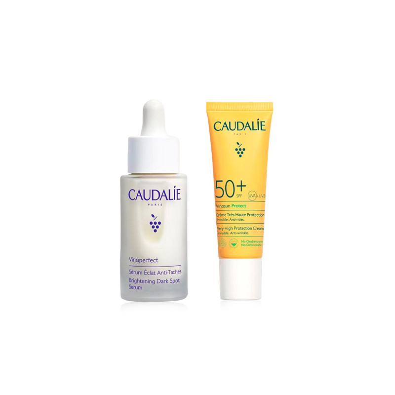 Caudalie Vinoperfect Serum 30ml +Vinosun Protect Cara Spf50+ 20ml