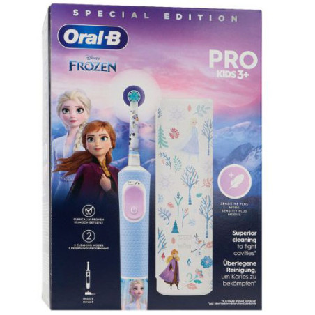 Oral-B Pro Kids Cepillo Dental Electrico Recargable Frozen +3años