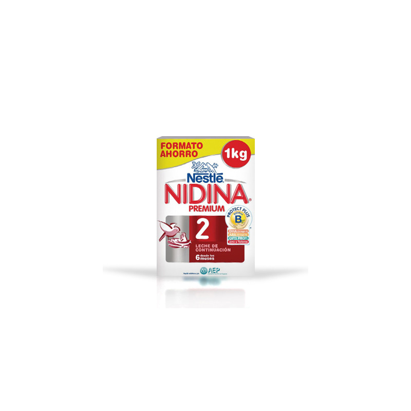 Nidina 2 premium leche de continuación 1kg