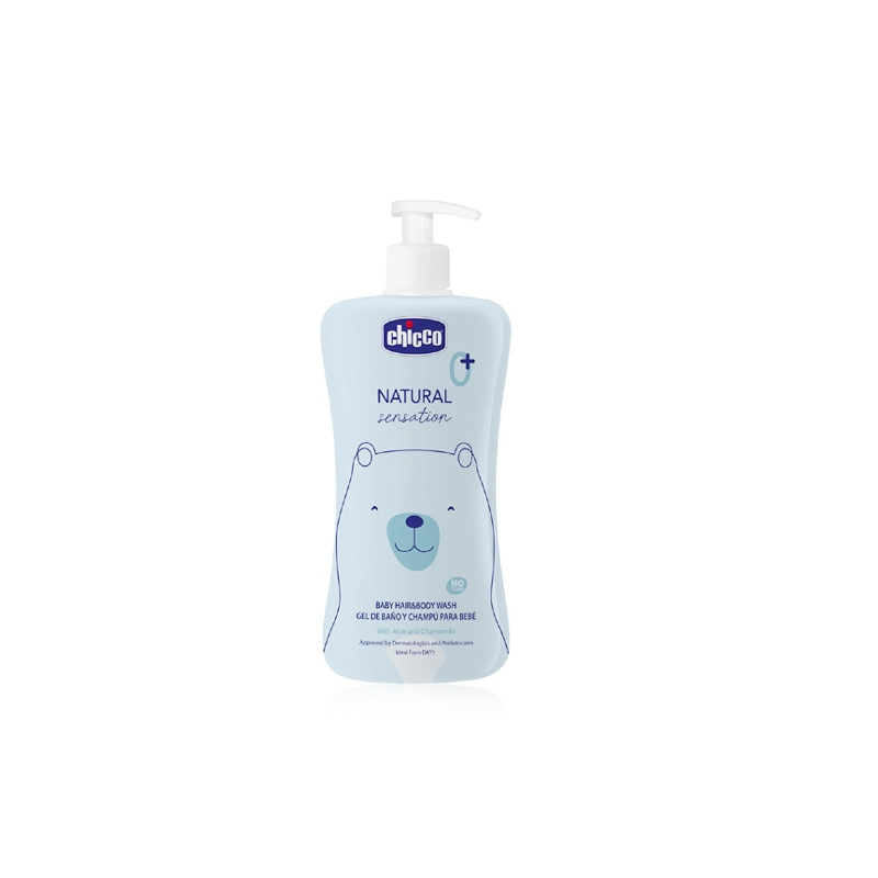 Chicco Natural Sensation Gel de Baño-Champu 500ml