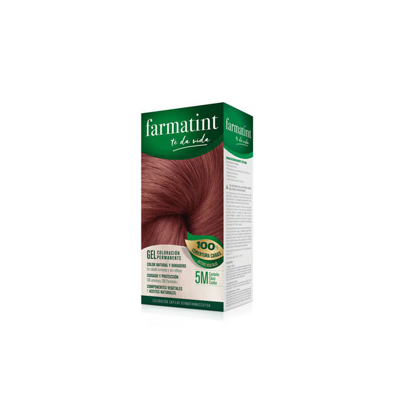 Farmatint Classic 5M Castaño Claro Caoba 155ml