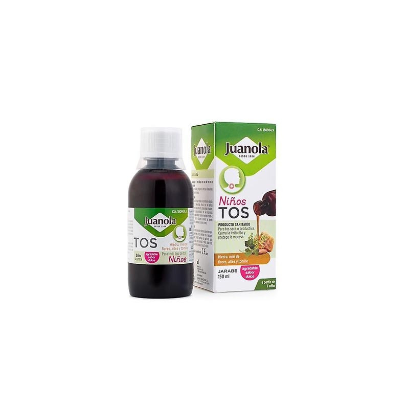 Juanola Tos Niños Jarabe Sabor Dulce 150ml