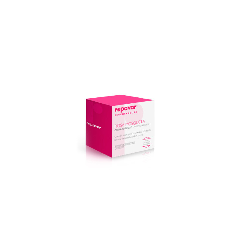 Repavar Regeneradora rosa mosqueta crema antiedad piel seca 50ml