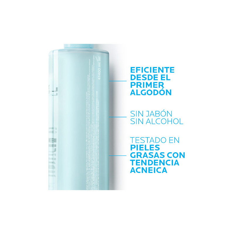 Effaclar Agua Micelar Ultra Desmaquillante P/Grasa 400ml. R Posay