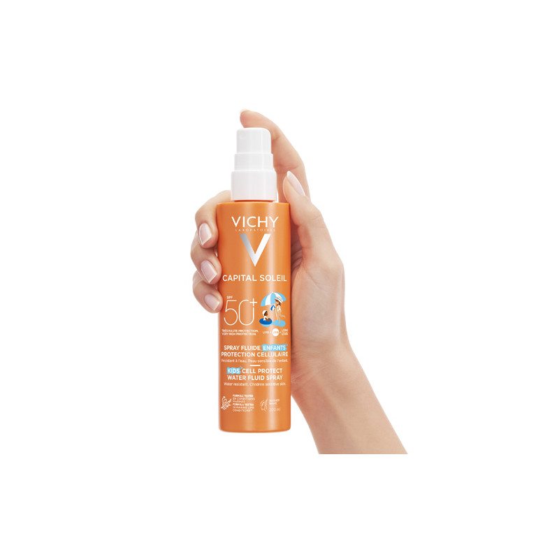 Vichy Capital Soleil Spf 50+ Spray Suave Niños 200ml