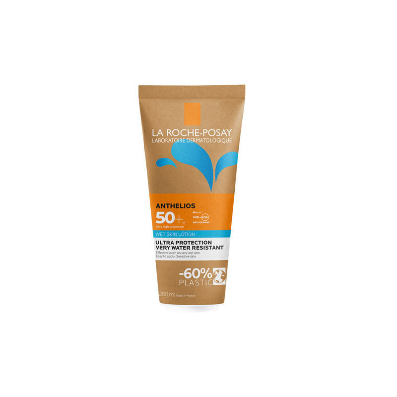 Anthelios Spf50+ Locion Wet Skin 200ml. La Roche Posay
